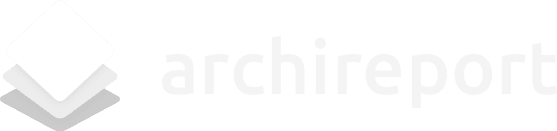 Archireport logo white